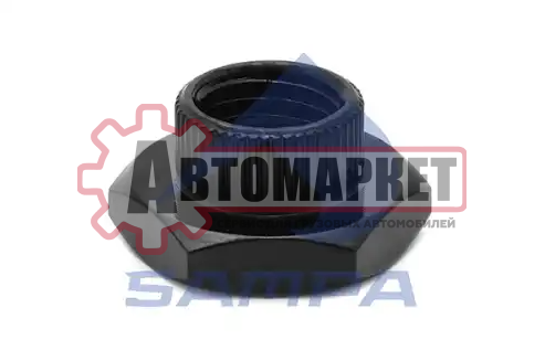 Гайка подвески кабины самоконтр.(со шлицами) M16x28\ Scania 4/P/G/R/T