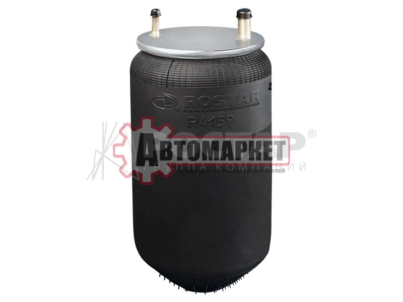 Пневмоподушка без стакана 1шп. M12. 1шп-штуц. M12x20. H: 1отв.M12. d116\Fruehauf