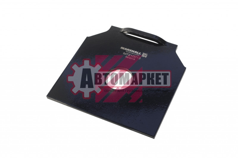Пластина крепления полурессоры M30.2 120x125x5\BPW