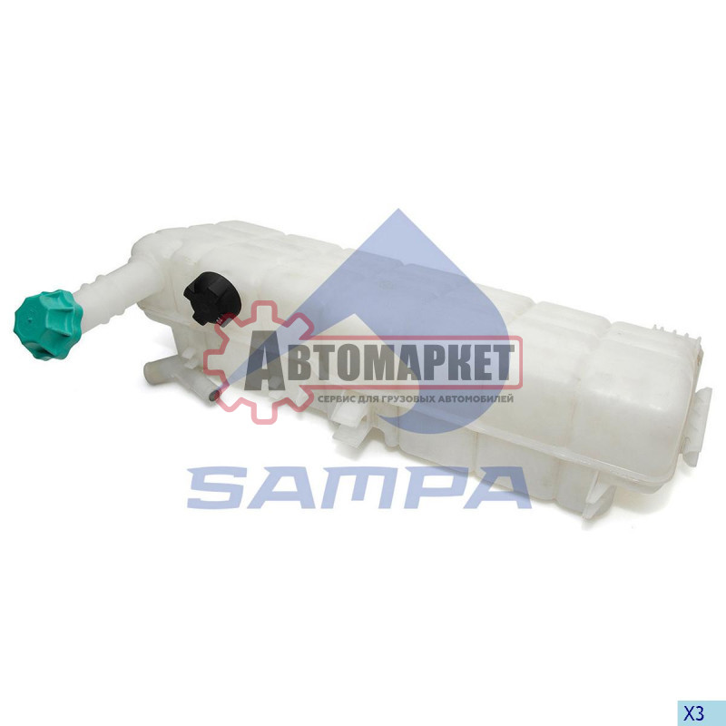 Бачок расширительный 651*228*194 MB Atego/Axor/Axor II