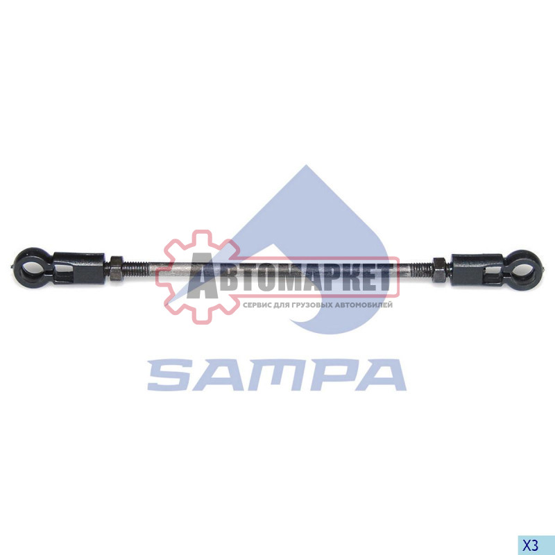 Тяга крана уровня пола кабины Scania 4/P/R/T серия