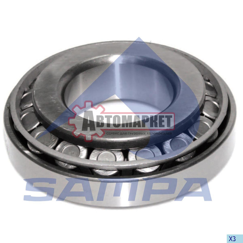 Подшипник роликовый дифференциала хвостовика 65x140x36 \Scania RB652