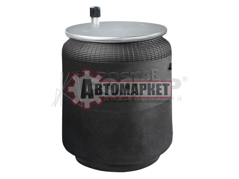 Пневмоподушка со стак. подв.Weweler 2отв.M8 1отв-M22/12 Поршень сталь1отв.M12