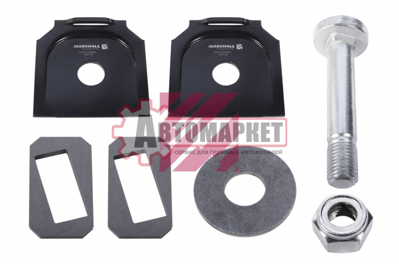 Р/к пальца рессоры M30x173/3.5 4пластины,палец,шайба, гайка\BPW
