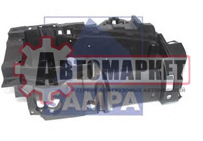 Корпус фары кузовной черный пластик левый VOLVO