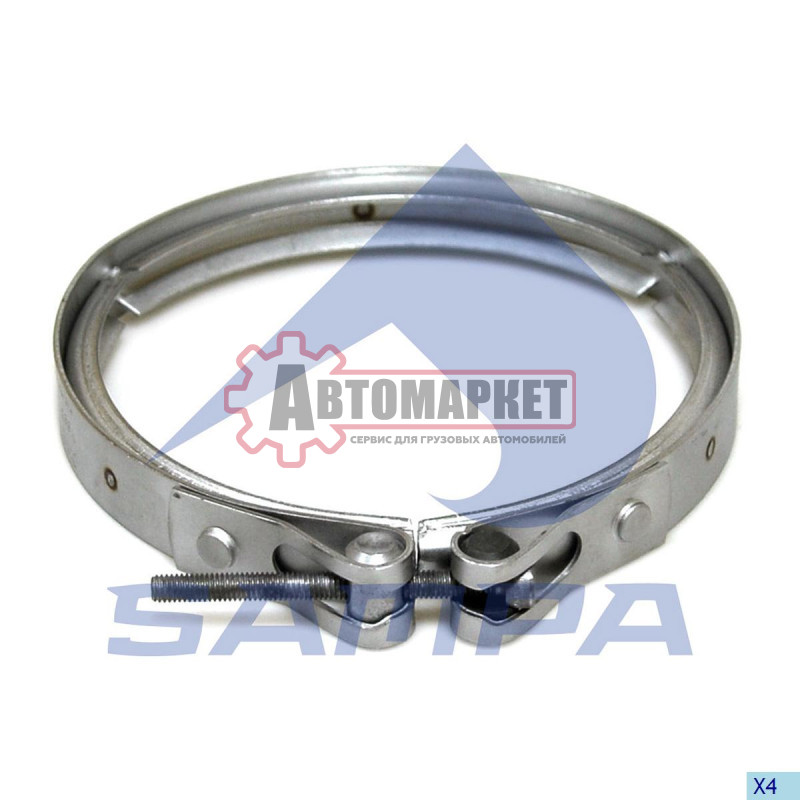 Хомут глушителя Scania 4 серия