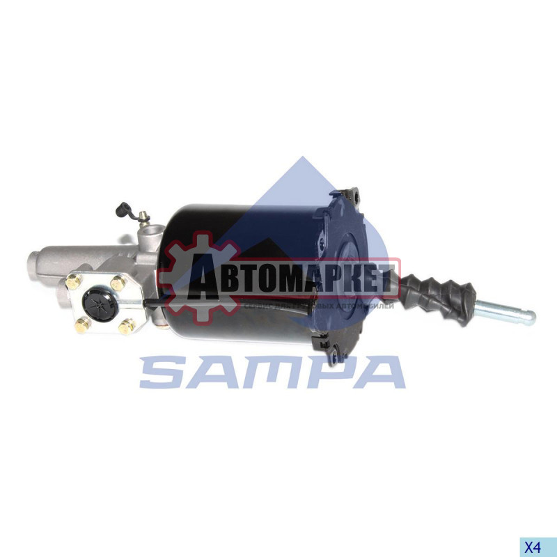 Цилиндр ПГУ. KAMAZ (6460, 6522, НефАЗ, дв.КамАЗ 740.30, КПП-154), Bogdan