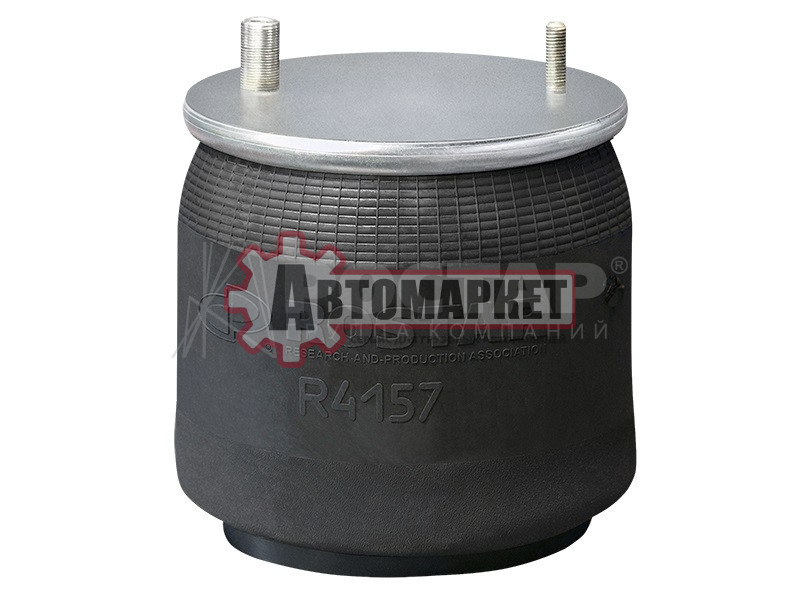 Подушка воздушная со стаканом; (1 шп.+штуц. / 2 отв. - 90°); M22x1.5