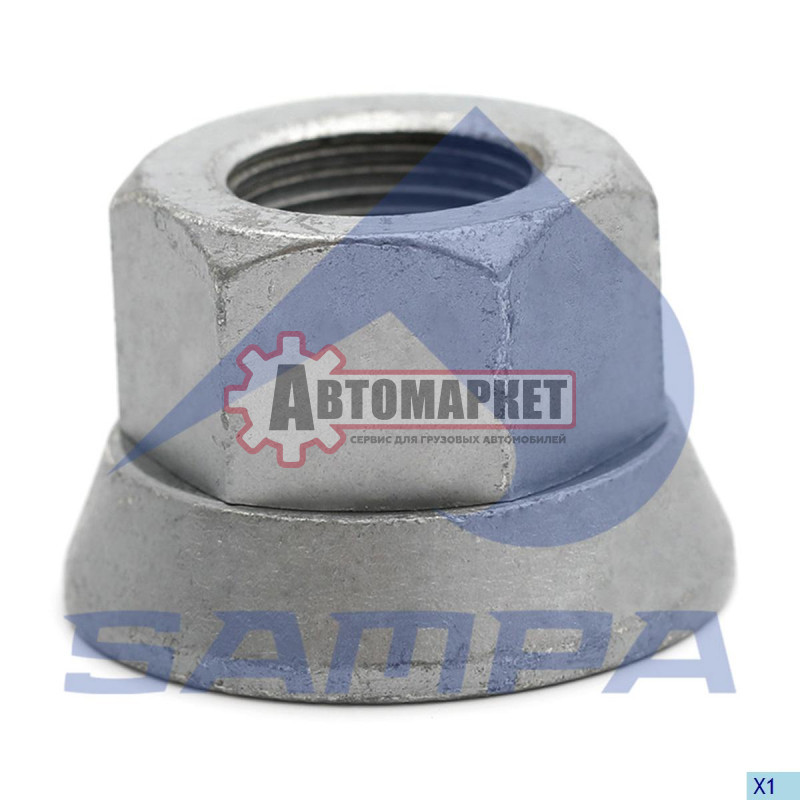 Гайка колесная M22x1.5 H=30 SW33 \Omn RVI,Volvo FH/FM