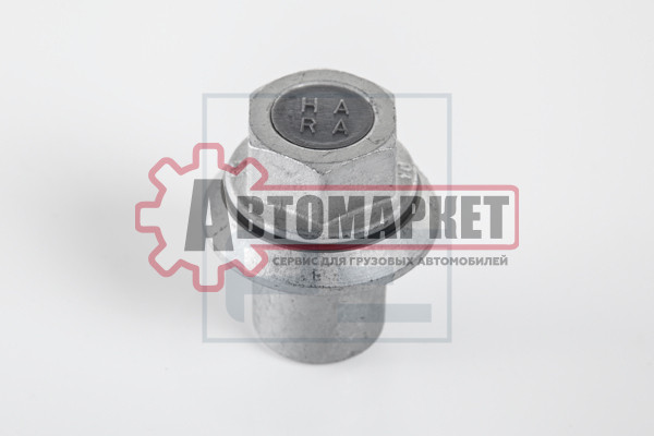 Гайка колесная для алюмин. колесных дисков M22x1.5 H=27/62 10.0 SW32 \BPW,MAN