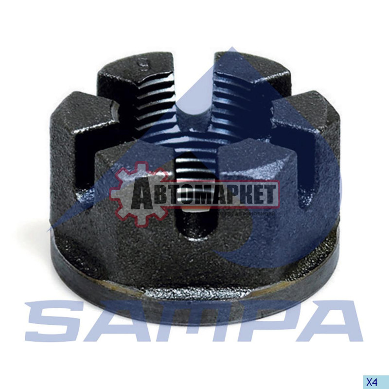 Гайка корончатая SW65 \BPW