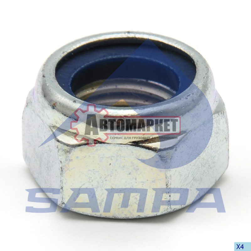 Гайка самоконтрящаяся M20x2.5 прочность 8