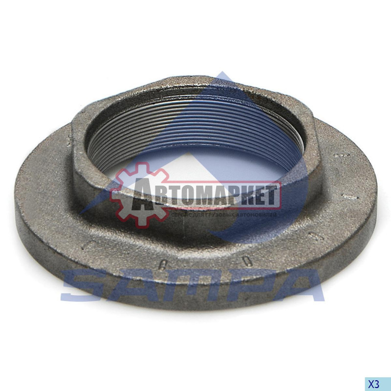 Гайка ступицы прав. M75*1.5 SW 85 INTEGRAL SAF