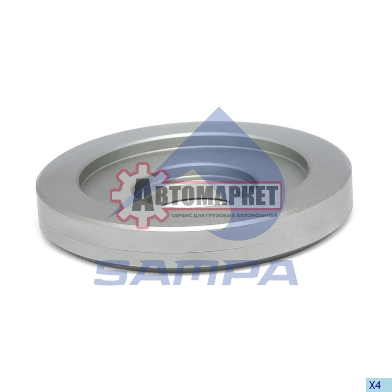 Шайба рессоры (м) 30.5/40.8/75.5x107x16 \Scania P/R-ser. ADA/ASA/ARA