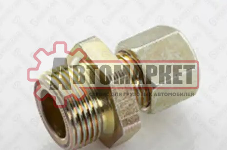 Фитинг коннектор (л) Push-in D10x1-M16 SW22 R