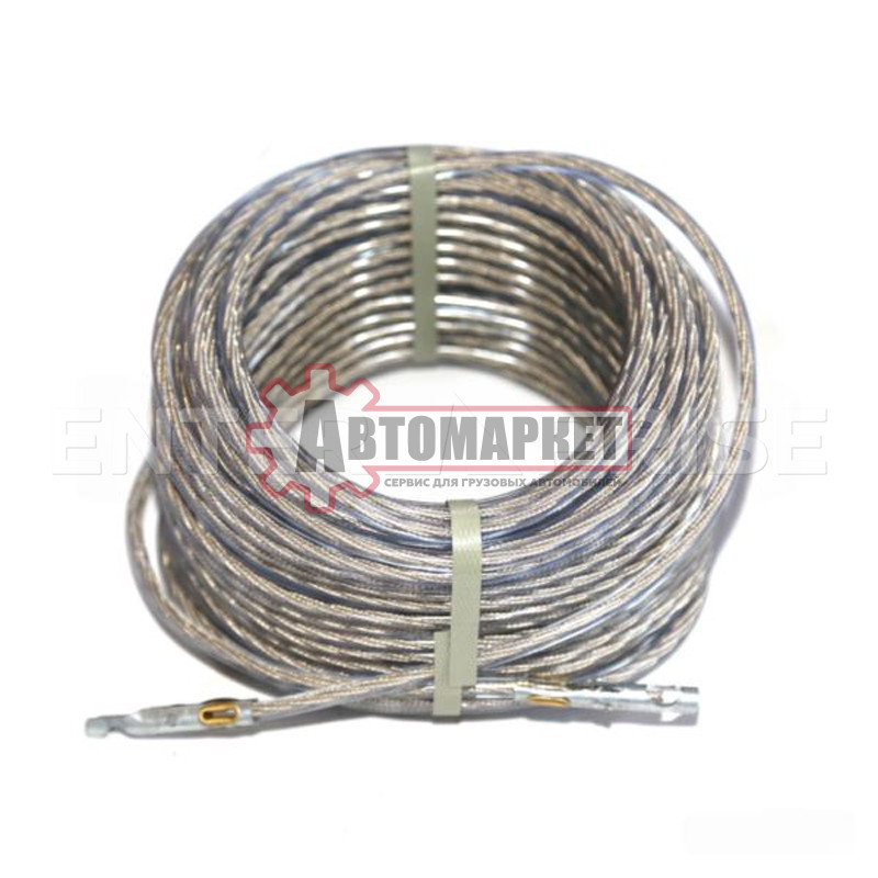 Трос тента пломбировочный (длина 42m) , D=6 mm /метал. в оболочке ПВХ/