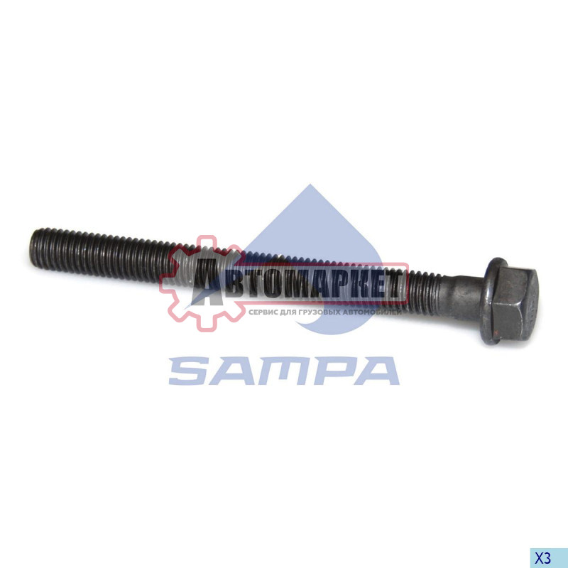 Болт выхлопной системы M10x1.5x112/106/96\ MB