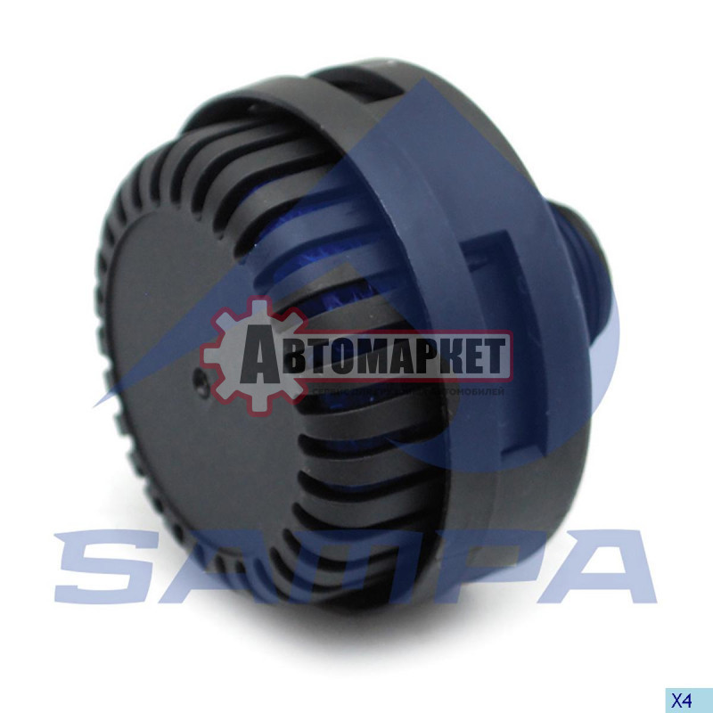 Глушитель шума M22x1.5. 69x45/56.5. 69dB/11bar \Omn MB, Schmitz, DAF, Neoplan