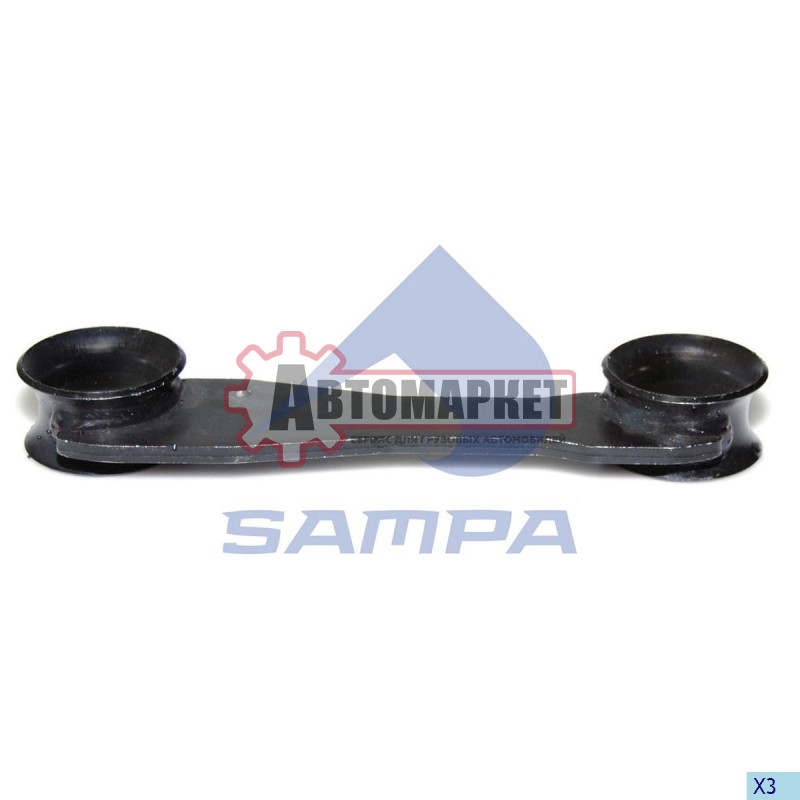 Шарнирный кронштейн, стойка амортизатора (кабина водителя)	SCANIA