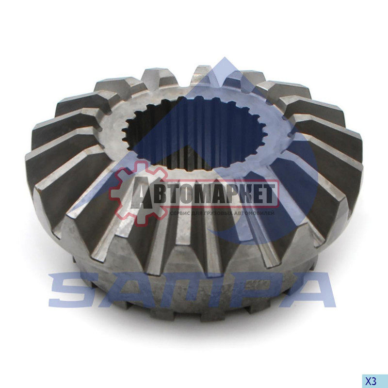 Шестерня редуктора ЗМ. R770/780 1VNT, SIDE GEAR 18 T - 24 SPL