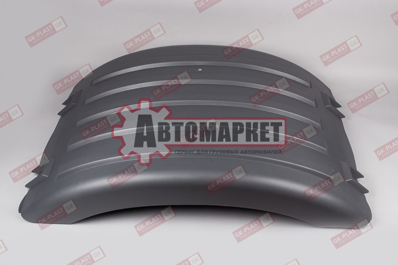 Крыло заднее серое(средняя часть-высокое) 190мм, Scania