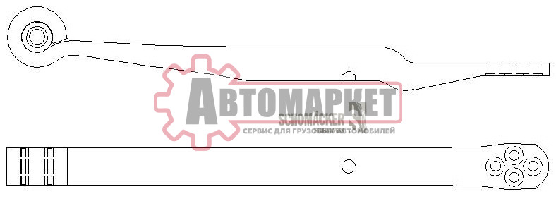 Полурессора 500/380/70