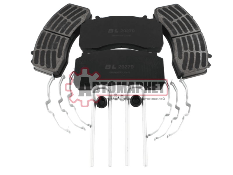 Комплект дисковых колодок 218x108x30; Wabco Maxx 22 FAW MAN