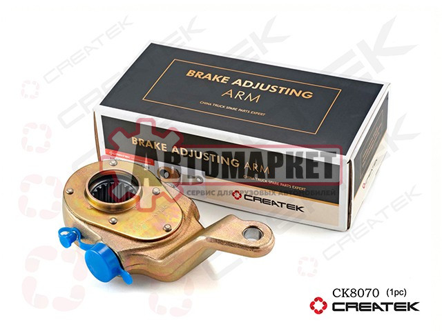 РЫЧАГ РЕГУЛИР. ТОРМ.(CREATEK) ЗАДНИЙ ПРАВ. (D=38) 19 ШЛИЦОВ (CK8070)