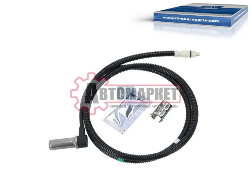 Датчик ABS. L=1390 мм , угловой RVI Premium /TR/PR, Kerax, AE Magnum, Puncher