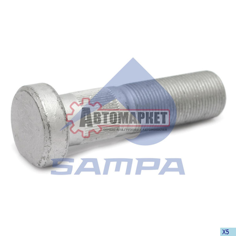 Шпилька колесная M22*1,5*83