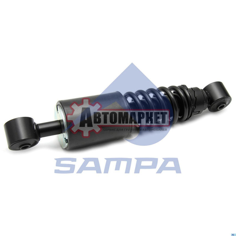 Амортизатор кабины перед. 322-382 O/O 12x50 12x50\ MAN TGA