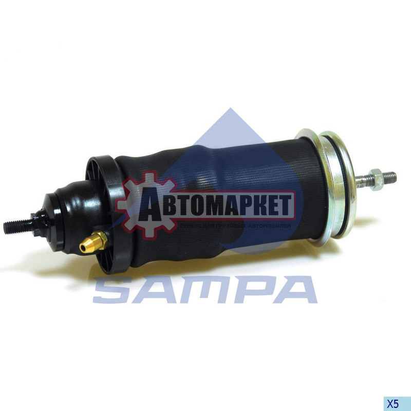 Амортизатор кабины, с пневмобаллоном