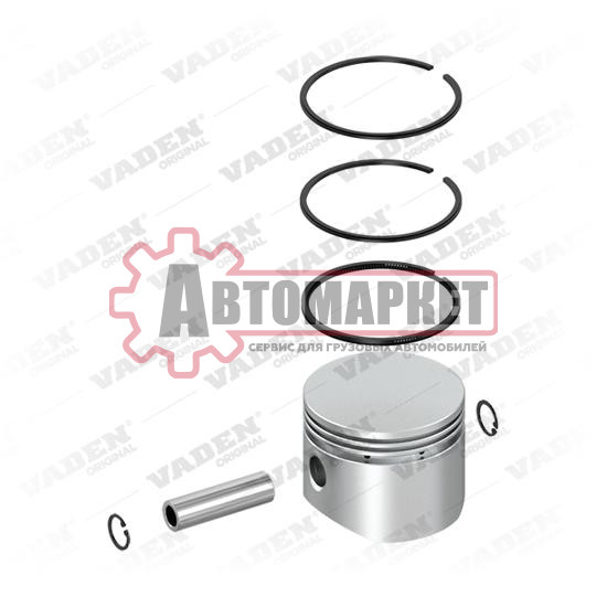 Поршнекомплект Compressor d75.0+0.5 DAF