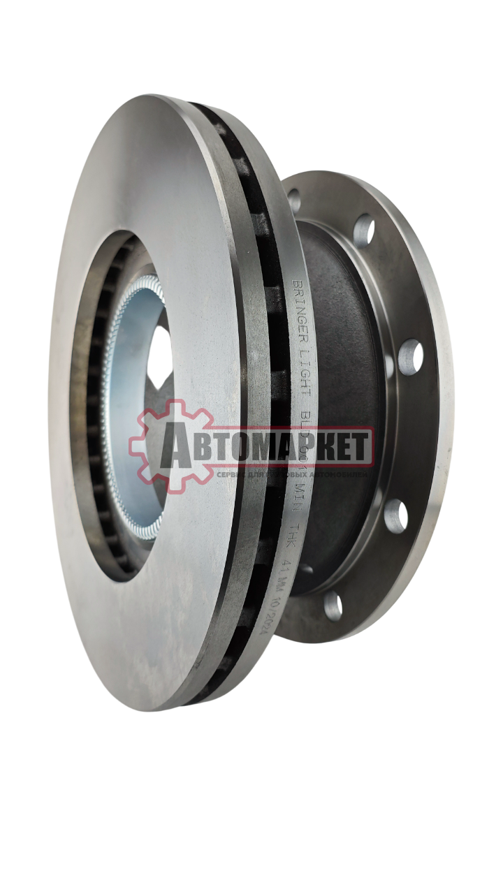 Диск тормозной для осей Тонар с кольцом ABS