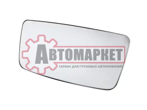 Стекло зеркала 435x200 с обогревом\ Volvo FM10(G1)/FM12(G1)/FH12(G1/2)/FH16(G1/2)
