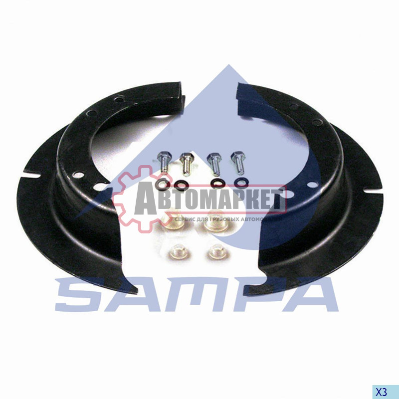 Щитки пылезащитные комплект на 1 сторону SN 300x200 \SAF RZM 13130/WRZM 8130/110