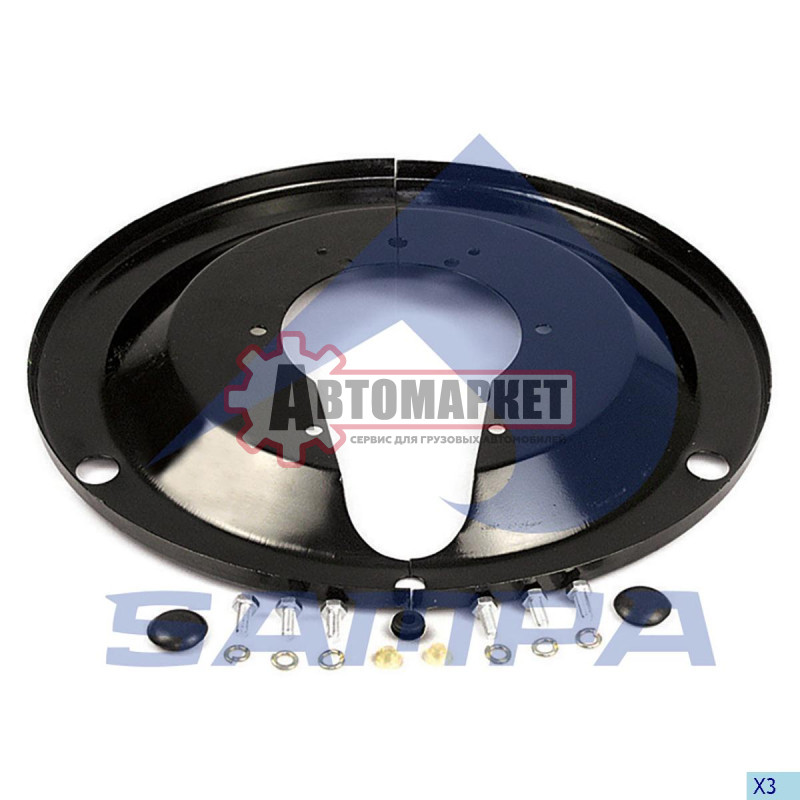 Щитки пылезащитные комплект на 1 сторону SNF 420x120/180 \SAF RSM 6542/9042 87-