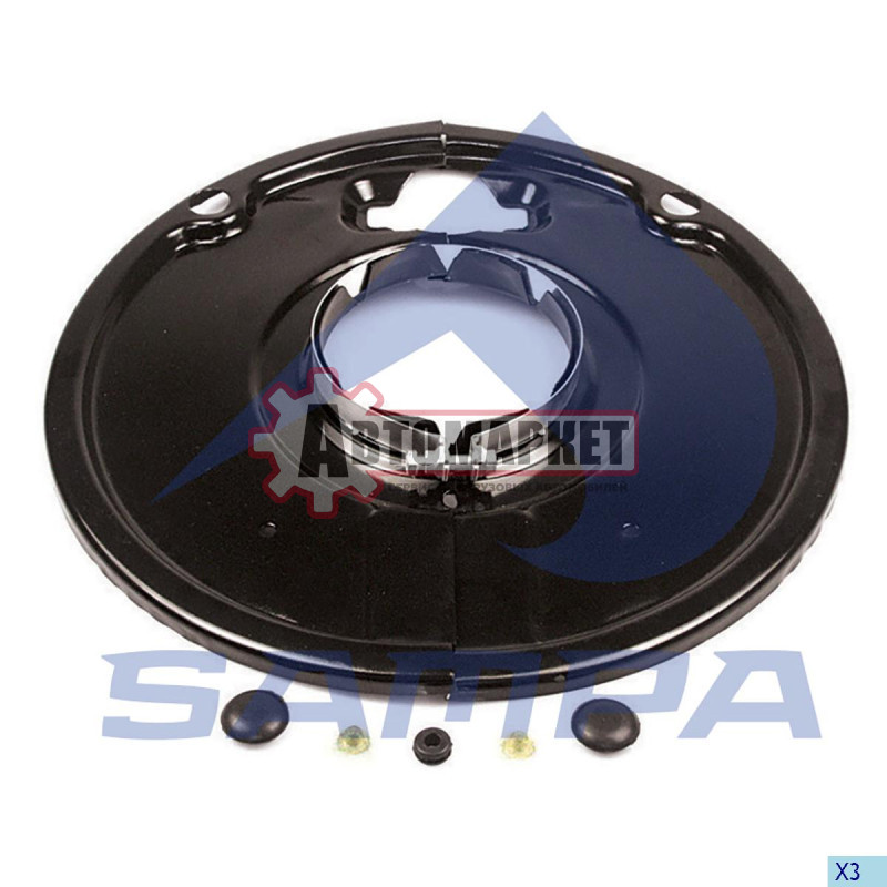 Щитки пылезащитные комплект на 1 сторону SNF 420x180 \SAF SK RS9042 95->