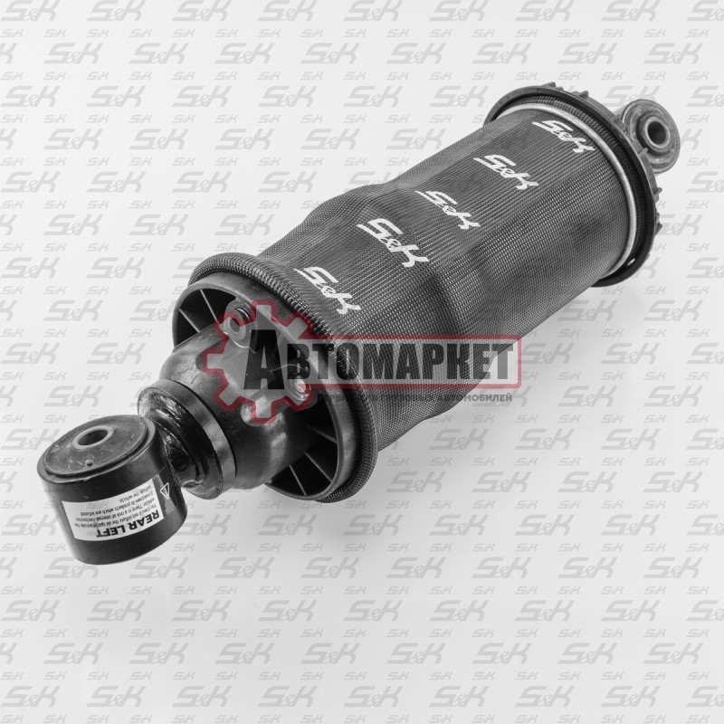 Амортизатор кабины с пневмобалоном ЛЕВЫЙ \MAN TGA 240-340 O/O 12x45 12x50