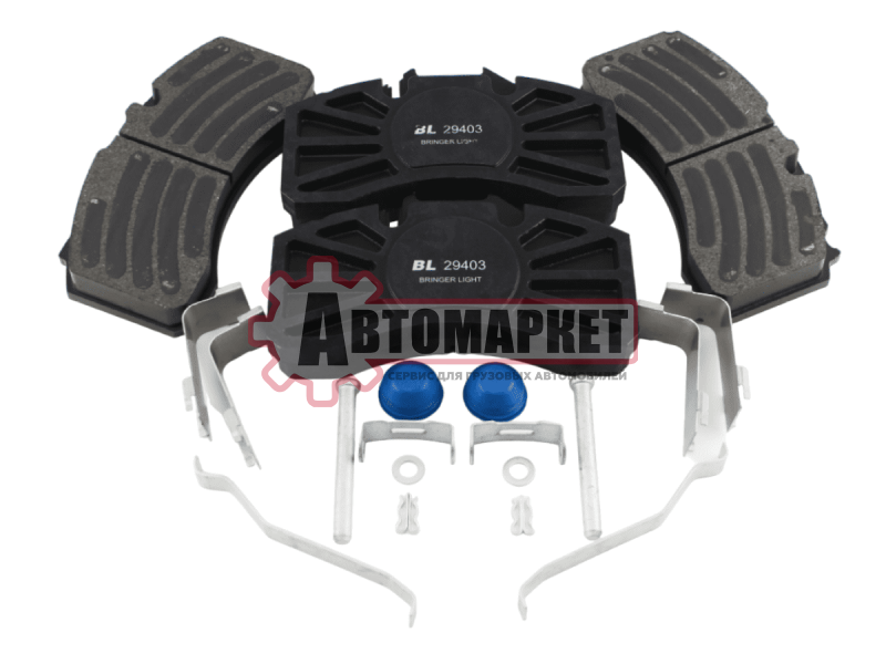 Комплект дисковых колодок TS2 4309 BPW 8201