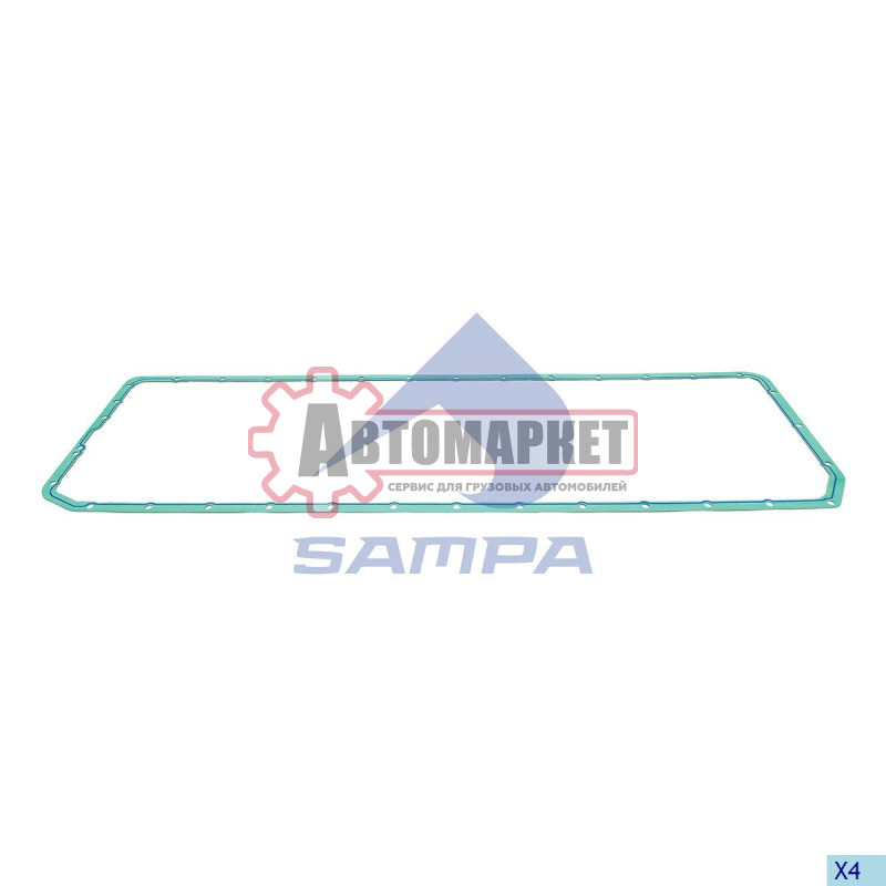 Прокладка картера (EWP) разборн. алюм картер R6 \МВ Axor