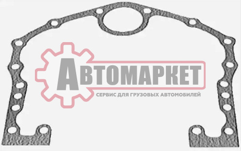 Прокладка картера (р) маховика \SCANIA 4-SERIES