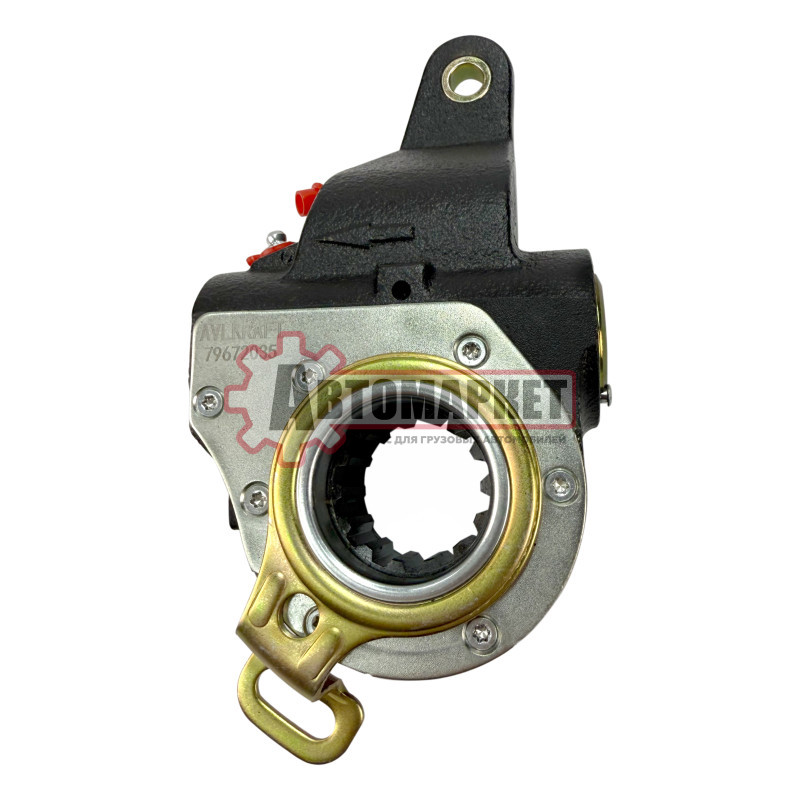 Рычаг регулировочный (трещетка) задний левый YUTONG 6122 (14 шлицов)