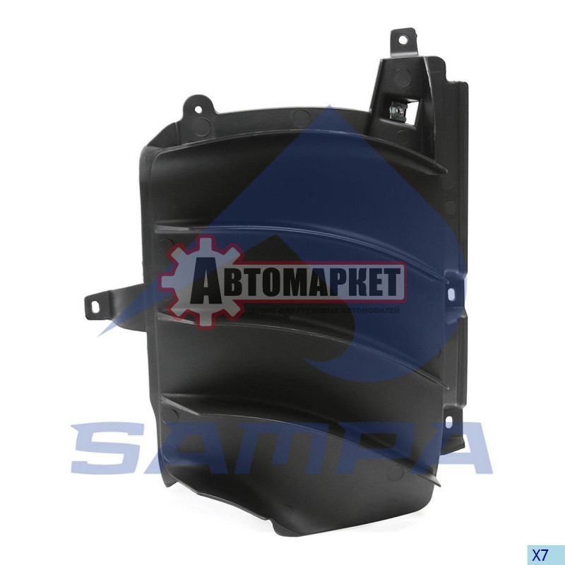 Дефлектор кабины внутренний, левый Scania CP/CR/CT