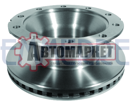 Диск торм 430x168.5x290x45 n10x22.5 задний вентилир.\Schmitz