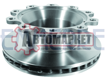 Диск торм 430/290x45/159.5 10n-335-23 вентилир без крепления ротора ABS \BPW