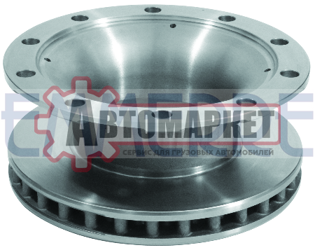 Диск тормозной 377/ x45/169.5 10n-335-M23 \BPW SB3745T EcoPlus