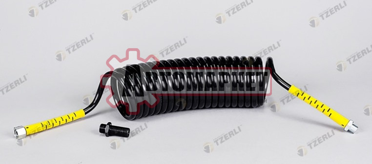 Перекидка воздушная M16x1.5xM16x1.5x4700 жёлтая