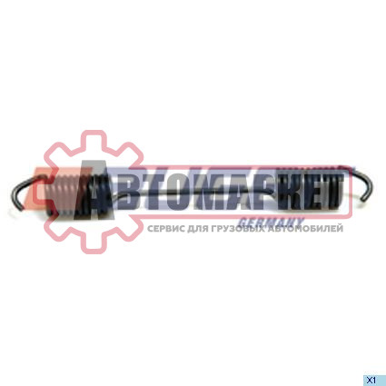 Пружина возвратная тормозной колодки 28x4x232\MB Actros, Axor