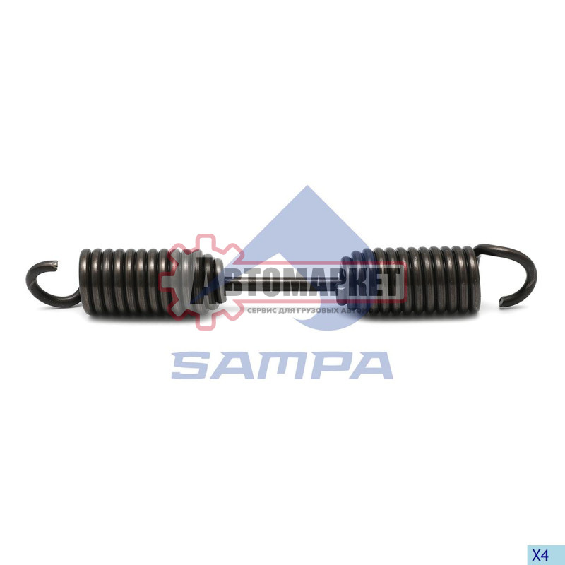 Пружина стяжная колодок BPW 163*22*3.6